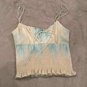 Zara Ruched Tank Top - Size Small